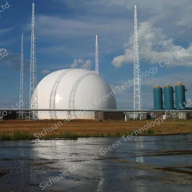 フリースタンディングダブルメンブレンガスホルダー